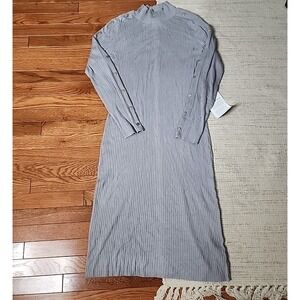 Size XL PLUS Ashro Gray Litl Nika Dinner Party Wedding Church Sweater Dress